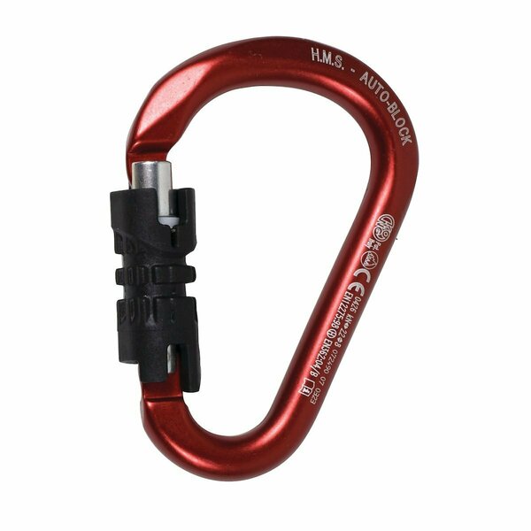 Sunbelt CARABINER-HMS-TWIST-ALUMINUM 3" x4.6" x0.8" A-B1AB962